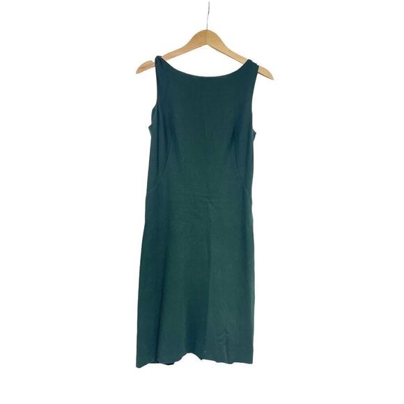MM. Lafleur New York Green Sheath Modest Career Dress Womens 6 - Picture 1 of 9